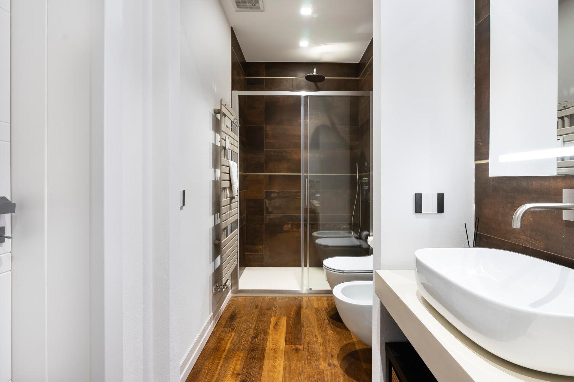 San Marco White Appartamento Luxury Con Garage Su Richiesta 佛罗伦萨 外观 照片