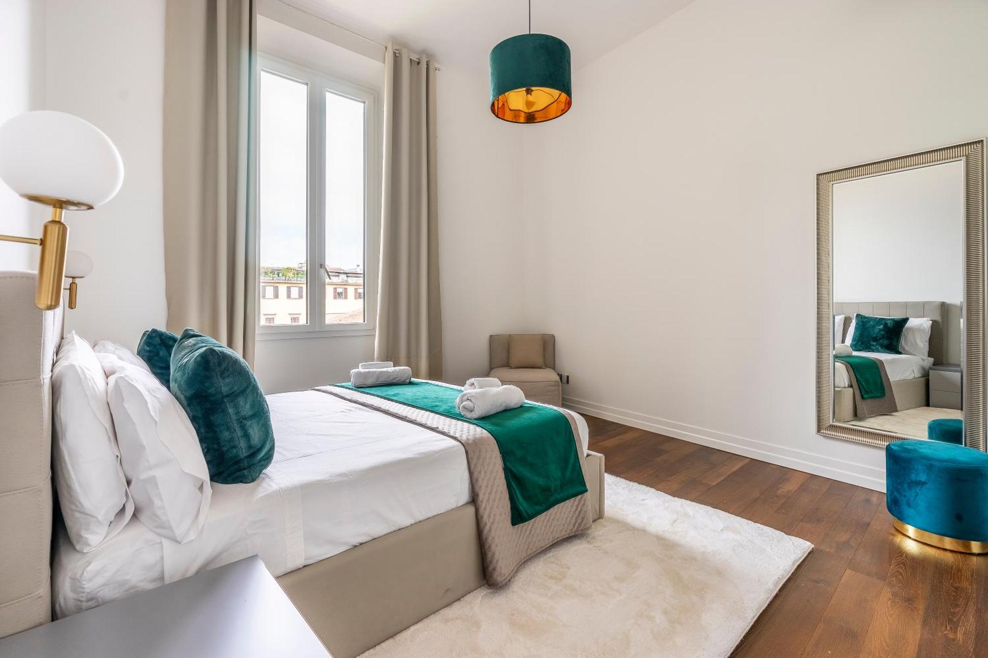 San Marco White Appartamento Luxury Con Garage Su Richiesta 佛罗伦萨 外观 照片